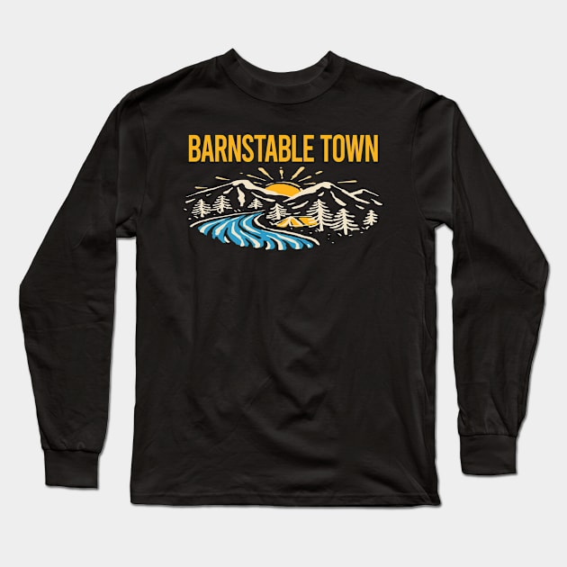 Nature Landscape Barnstable Town Long Sleeve T-Shirt by rosenbaumquinton52